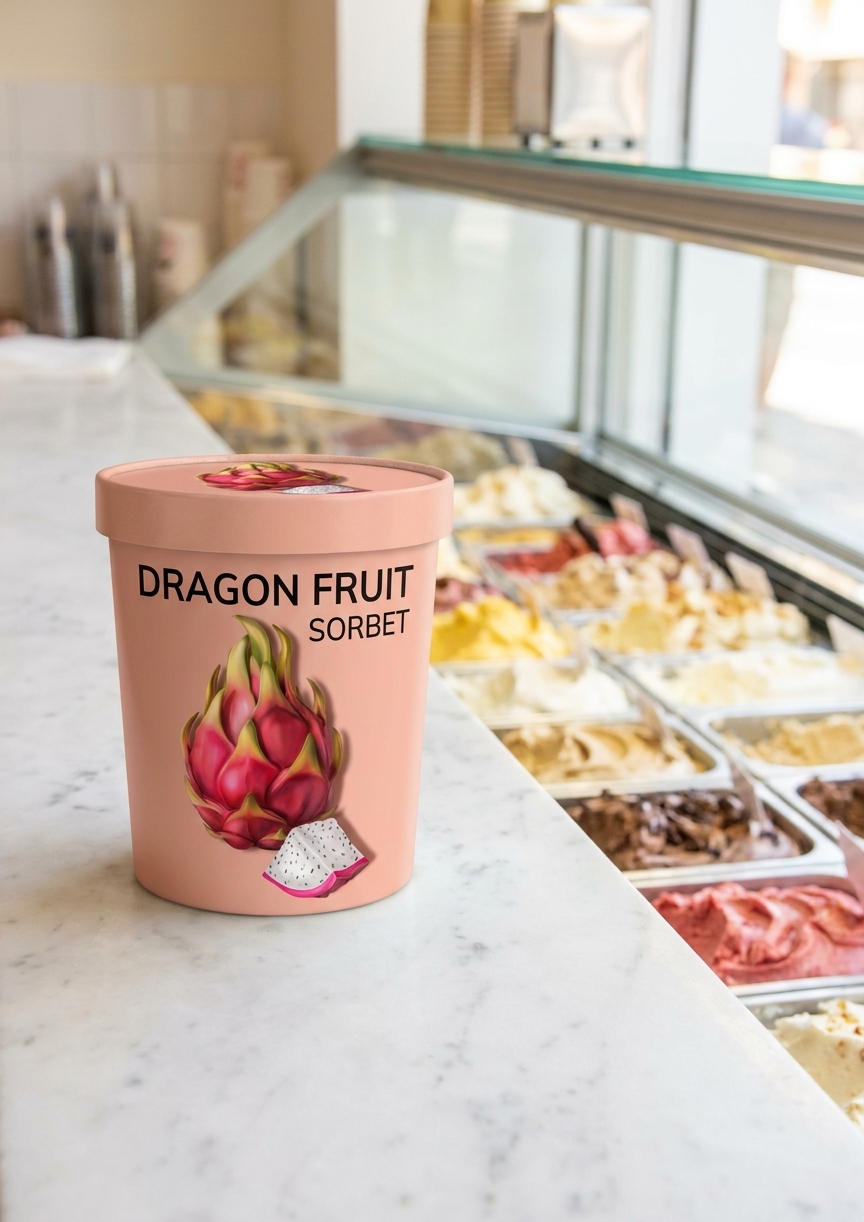 Sorbet packaging