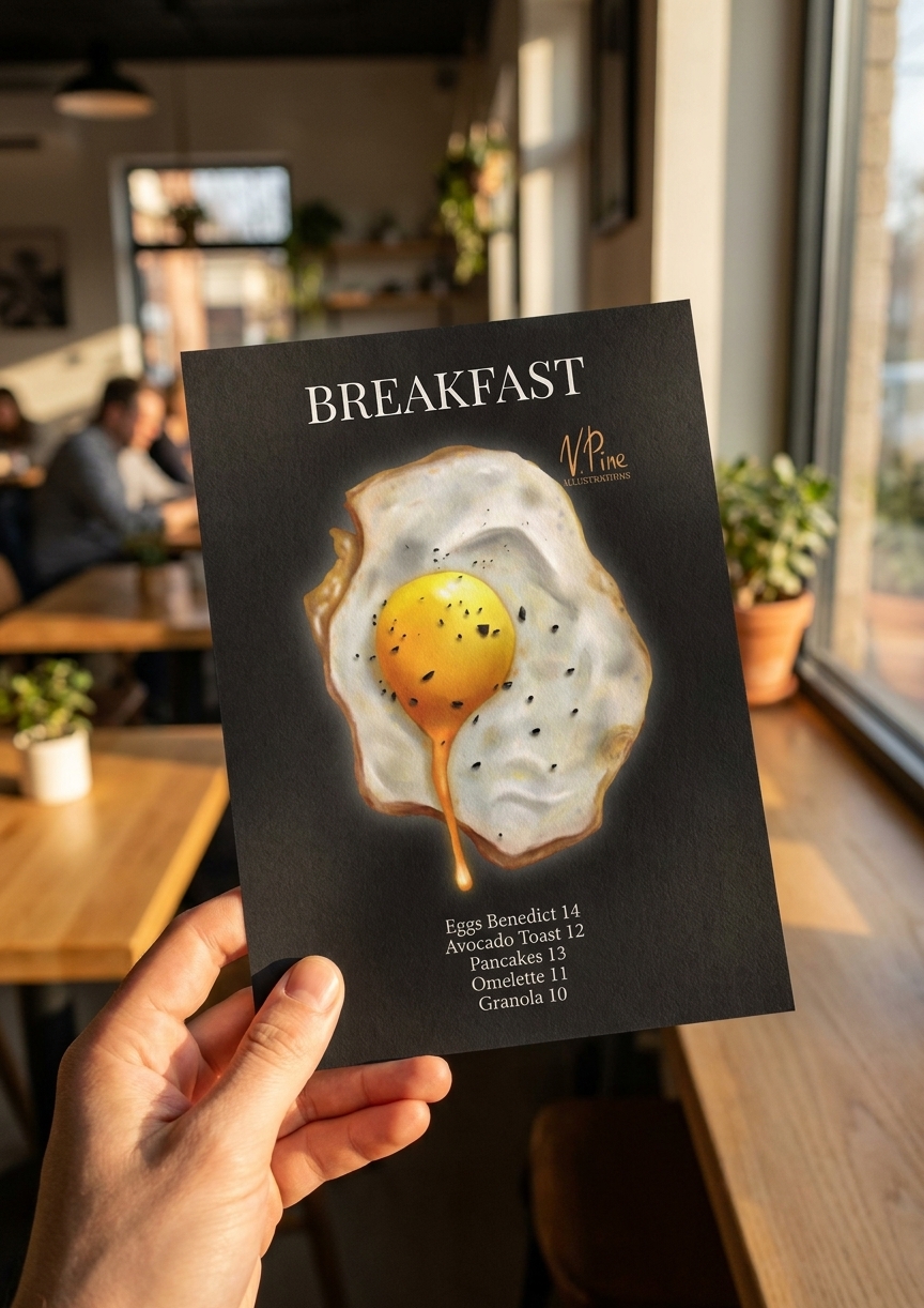 Fried Egg — café menu