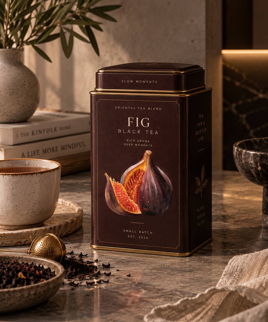 Tea tin