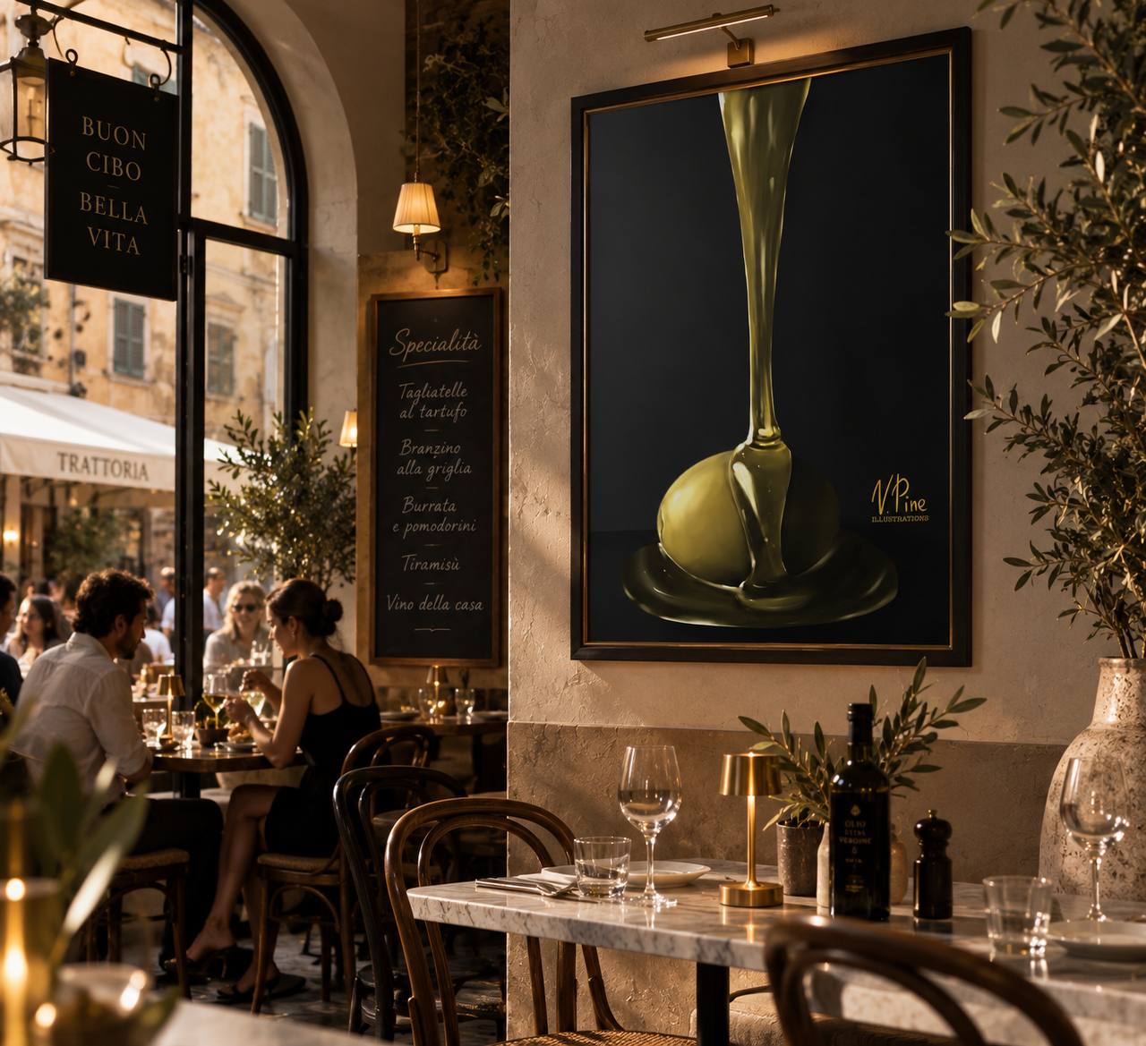Trattoria print