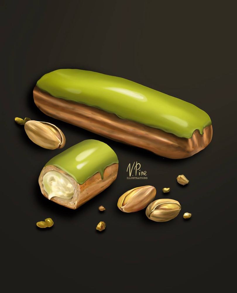 Pistachio Éclair